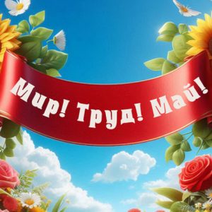 Праздник весны и труда !
